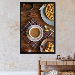 Cup of Coffee with Sugar Pie - NicheCanvas