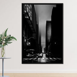 Downtown Toronto Fogfest no35 - Brian Carson - NicheCanvas