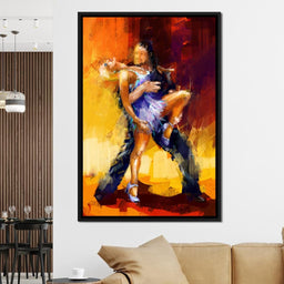 Rumba Dancers - NicheCanvas