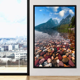 Colored Pebbles - Lucas Moore - NicheCanvas