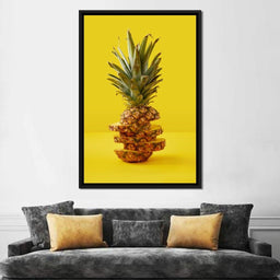 Sliced Pineapple - NicheCanvas