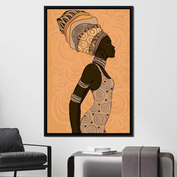 African Lady - NicheCanvas