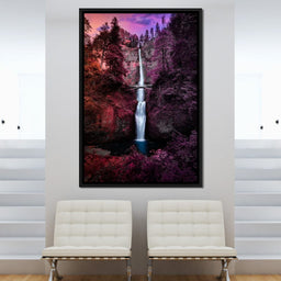 Colorful Falls - Lucas Moore - NicheCanvas