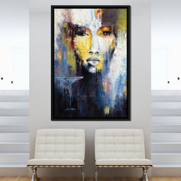 Martini Portrait - NicheCanvas