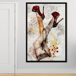 Heels and Pearls - Vizahn Burger - NicheCanvas