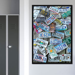 License Plates - NicheCanvas