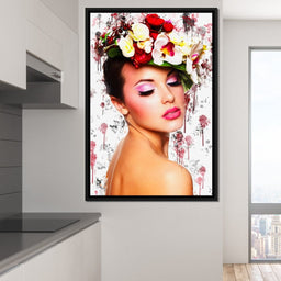 Flower Devine MixArt - Johanjjf - NicheCanvas