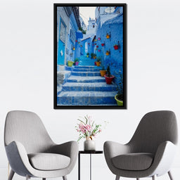 Chefchaouen - Blue village in Morocco - NicheCanvas