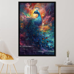 Sacred Peacock - NicheCanvas