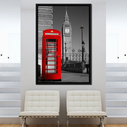 Westminster Phone Box  - NicheCanvas