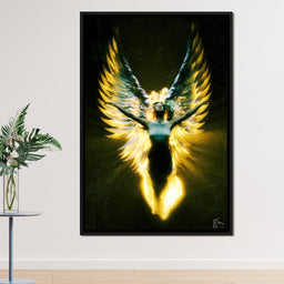 Angel Wings in Awe - G'n Art - NicheCanvas