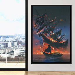 Stealing The Treasure - NicheCanvas