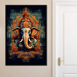 Tranquil Ganesha - NicheCanvas