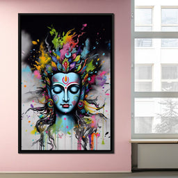 Heavenly Shiva - NicheCanvas