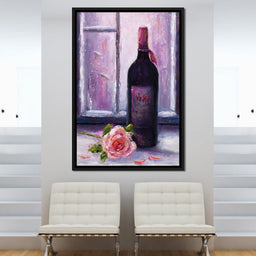 Wine & Roses - NicheCanvas