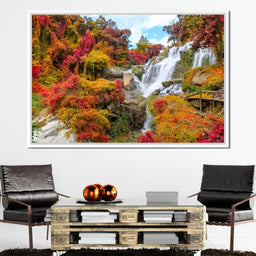 Mae Klang Waterfall - NicheCanvas