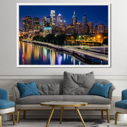 Philadelphia Skyline - NicheCanvas