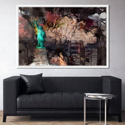 The Statue of Liberty - NicheCanvas