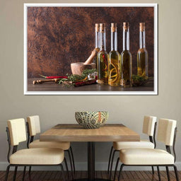 Olive Oil Canvas Set - NicheCanvas