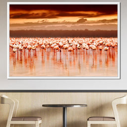  Lake Nakuru Flamingos - NicheCanvas