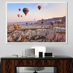 Hot Air Balloons over Cappadocia - NicheCanvas