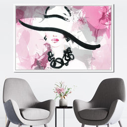 Fashionista Portrait - NicheCanvas