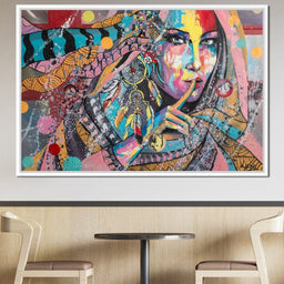 Mary Portrait - NicheCanvas