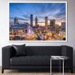 Atlanta Skyline - NicheCanvas