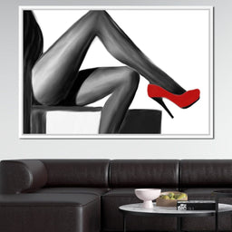 Red Stiletto - NicheCanvas