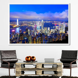 Hong Kong Skyline - NicheCanvas