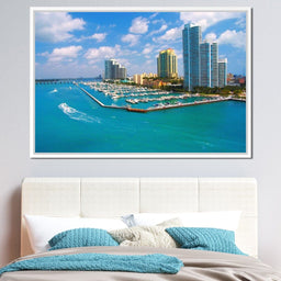 Miami Beach Skyline - NicheCanvas
