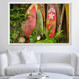 Surfboards in Hawaii - NicheCanvas