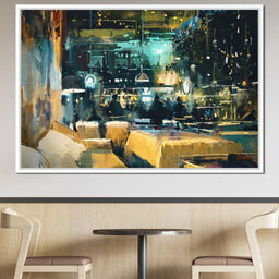 Cozy Restaurant - NicheCanvas