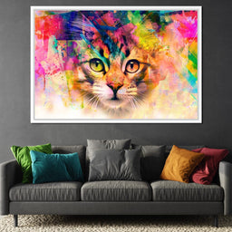 Curious Cat - NicheCanvas