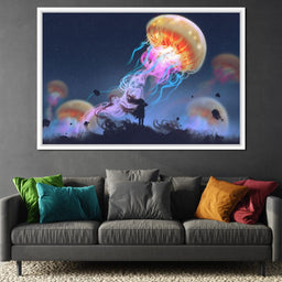 Giant Jellyfish - NicheCanvas