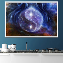 Yin Yang Stars - NicheCanvas