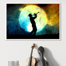 Space Trumpeter - ABConcepts - NicheCanvas