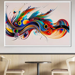 Colorful Contemporary Art 052 - Johanjjf - NicheCanvas
