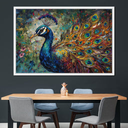 Celestial Peacock - NicheCanvas