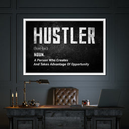 Hustle - David Drake - NicheCanvas