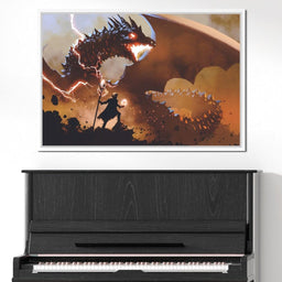 Black Magic Wizard - NicheCanvas