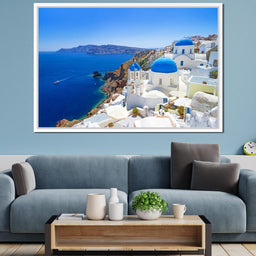 Santorini - NicheCanvas