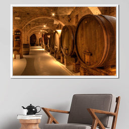 Wine Cellar in the Abbey - NicheCanvas