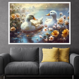 Winter Ducks - Neal Hackett - NicheCanvas