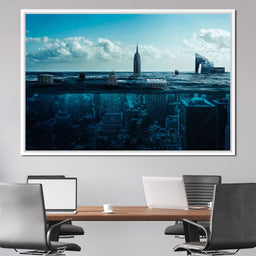 New York Underwater - Milos Karanovic - NicheCanvas