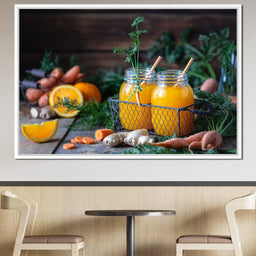 Fresh Orange Juice - NicheCanvas