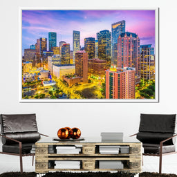 Houston Skyline - NicheCanvas