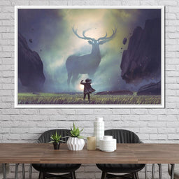 Spiritual Deer - NicheCanvas