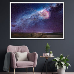 Cosmic Jellyfish Galaxy - Kit Burden - NicheCanvas