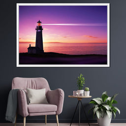 Lighthouse In Nova Scotia - NicheCanvas